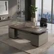 Executive L-Shaped Desk - Brand New - 2
