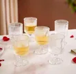 Multifunctional 180ml Glass Cups - 6 Piece Set - 3