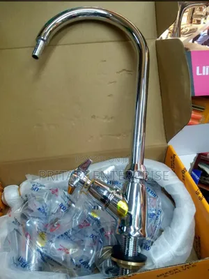 Chrome Laboratory Tap with Backnuts