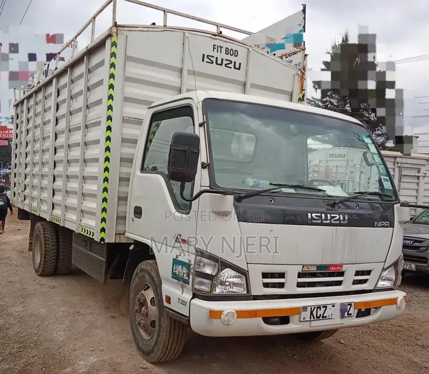 2019 Isuzu NPR Truck - White - 1
