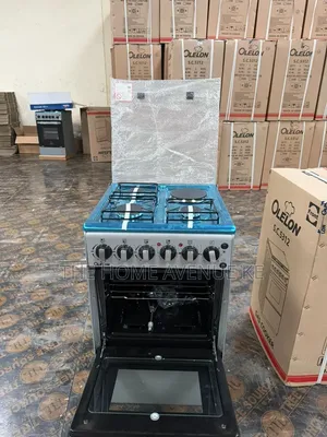 Olelon Free Standing Cooker - 3 Gas Burner + 1 Electric