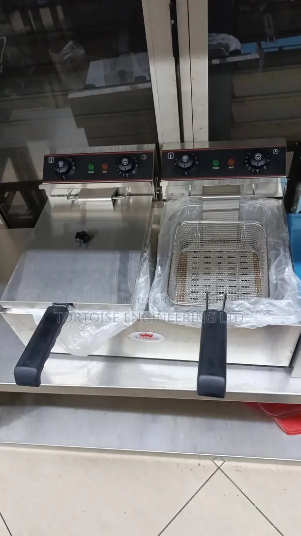 Caterina Double Deep Fryer 10L x 10L - 1