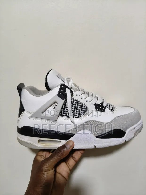 Jordan 4 Retro Militia Black - 1