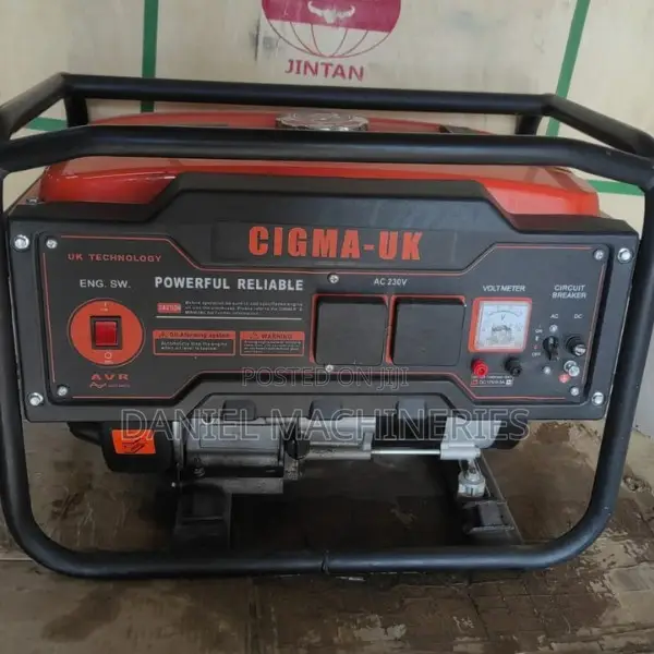 Maxmech Gasoline Generator 4000A 3.75KVA (Rope Start) - 1
