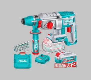 Cordless Brushless Rotary Hammer TRHLI262084 with 2x 4Ah Batteries