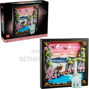 LEGO Art Japanese Cherry Blossom Landscape Building Set
