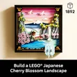 LEGO Art Japanese Cherry Blossom Landscape Building Set - 3