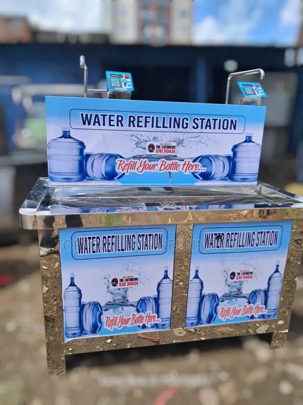 Stainless Steel Water Refilling Station - Commercial Use - 1