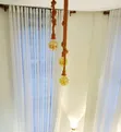 Sheer Multi-Flowered Window Curtains - 2