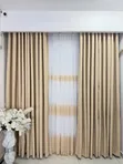 3pcs Quality Curtains with Rings - Ready to Install - 2
