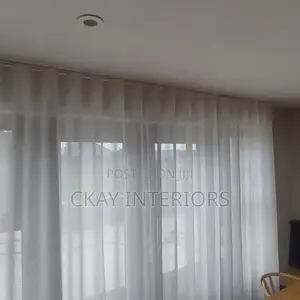 White Sheer Curtains - Sold Per Metre