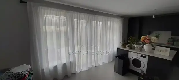 Brand New Sheer Curtains - Sold Per Metre - 1
