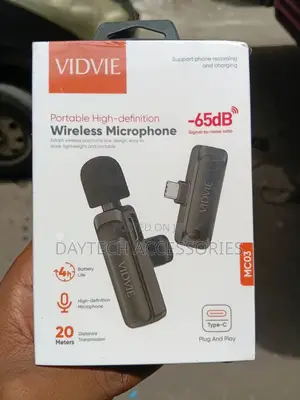 Vidvie MC03 Wireless Clip-on Microphone with Type-C Receiver