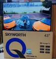 Skyworth 43" QLED 4K Frameless Google TV - 1