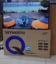 Skyworth 43" QLED 4K Frameless Google TV - 2