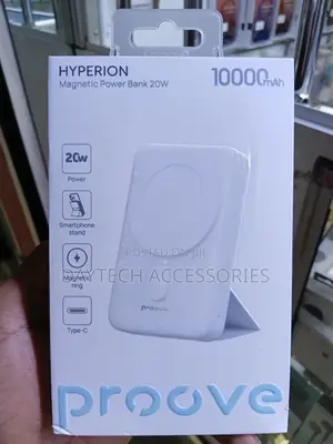 Proove Hyperion Magnetic Power Bank 10000mAh 20W - White