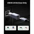 Ugreen USB-C Female to USB-B Male Adapter (US382) for Printer - 3