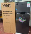 Von 125L Double Door Fridge | Direct Cool Refrigerator - 2
