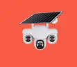 3-Lens 360 PTZ Solar IP Camera - 1