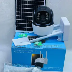 4G Solar IP Camera - 360° View, Full Color Night Vision