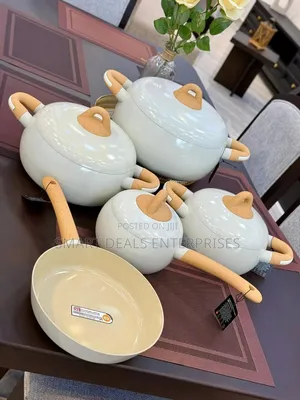 9-Piece Forged Aluminium Ceramic Cookware Set