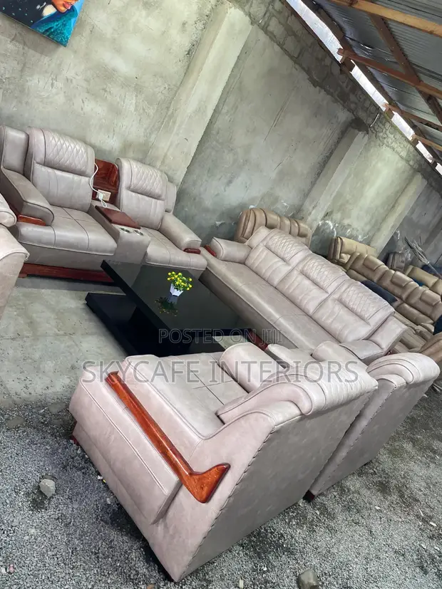 Luxury 7-Seater Sofa Set - 1