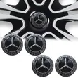 Mercedes-Benz Chrome Finish Center Caps - 2
