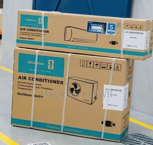 Hisense Split Air Conditioner 12000 BTU High Wall - 1