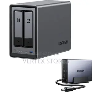 Ugreen 2-Bay Desktop NAS (Intel N100, 8GB DDR5)