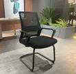 Black Mid-Back Visitor Chair - 4