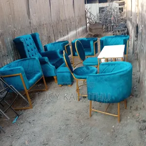 Mixed Salon Equipment: Chairs and Tables
