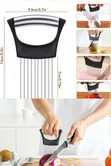 Stainless Steel Onion Slicer - 1