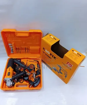 Coofix 2-in-1 Angle Grinder & Impact Drill Combo Kit