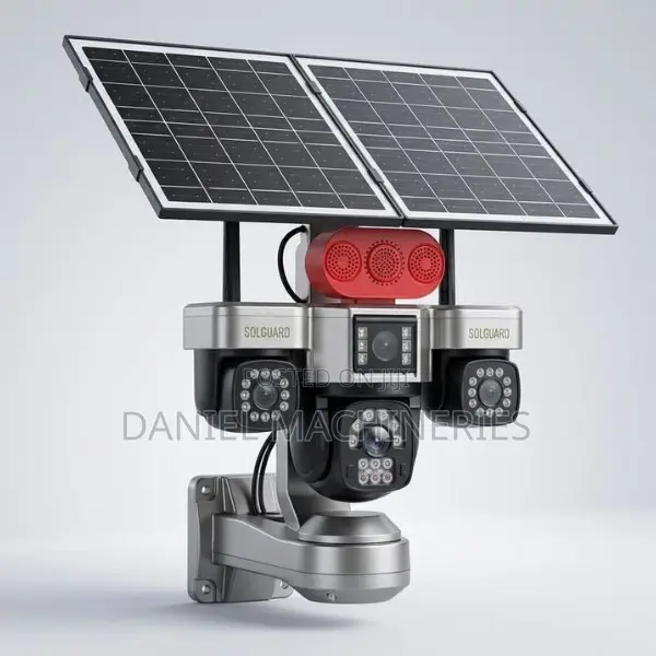 Three-Lens PTZ & Bullet Solar Camera - 1