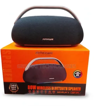 Amaya ASP-HP3 80W Bluetooth Speaker Portable 12000mAh