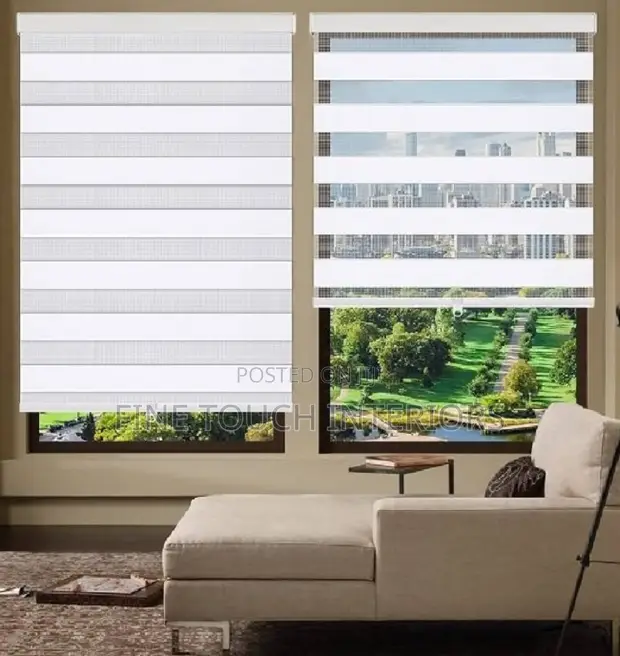Modern Sheer Roller Window Blinds - 1