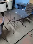 Rattan Square Outdoor Table - 2