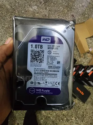 WD Purple 1TB Surveillance Hard Drive