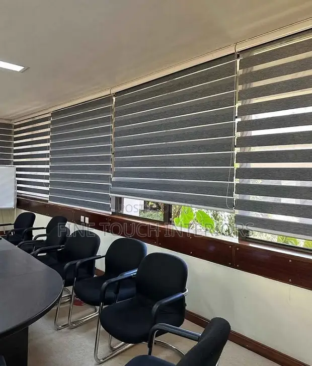 Sheer Roller Blinds for Office & Home Decor - 1