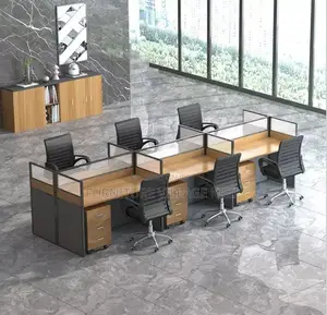 6-Way Modular Office Workstation