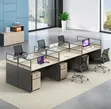 6-Way Modular Office Workstation - 2