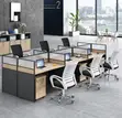 6-Way Modular Office Workstation - 3