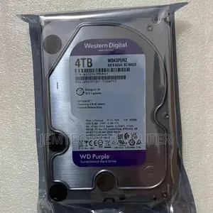 WD Purple 4TB Surveillance Hard Drive 3.5"