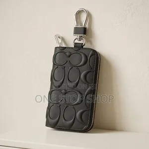 Men's Key Pouch with Coach C Monogram