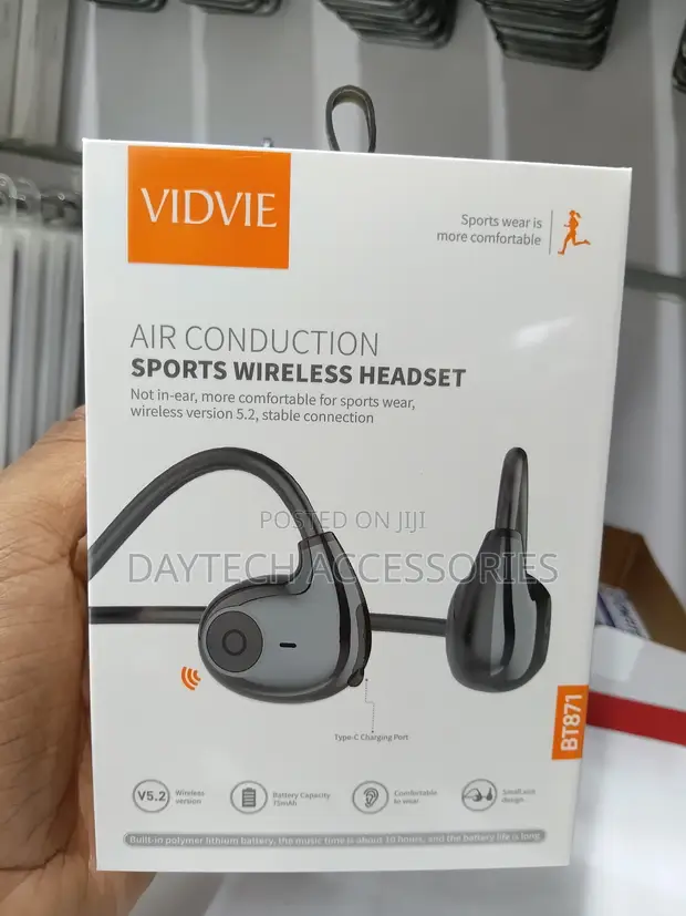 VIDVIE BT871 Sports Wireless Non-in-Ear Bluetooth Headset - 1