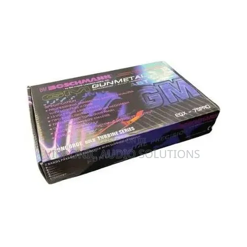 Boschmann EQX-75PRO 7-Band Parametric Equalizer - 1
