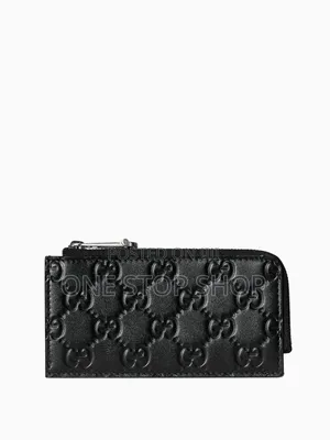 Kifuko cha Ufunguo cha Ngozi laini chenye GG Monogram