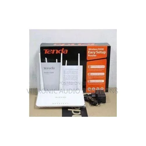 Tenda F3 N300 300Mbps Wireless WiFi Router - 1