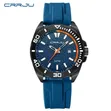 CRRJU Gents Watch 5034 - Silicone Strap - 2