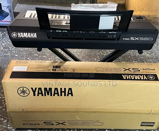 Yamaha PSR-SX920 Digital Arranger Keyboard (61-Keys) - Mpya Kabisa - 1